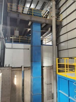 DJFB model zatvorenog bočnog trakastog transportera za alternativno gorivo